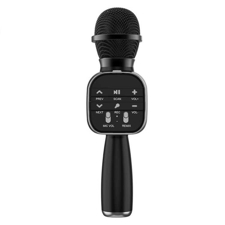 DS813 Live Wireless Bluetooth Microphone(Black) - Microphone by buy2fix | Online Shopping UK | buy2fix