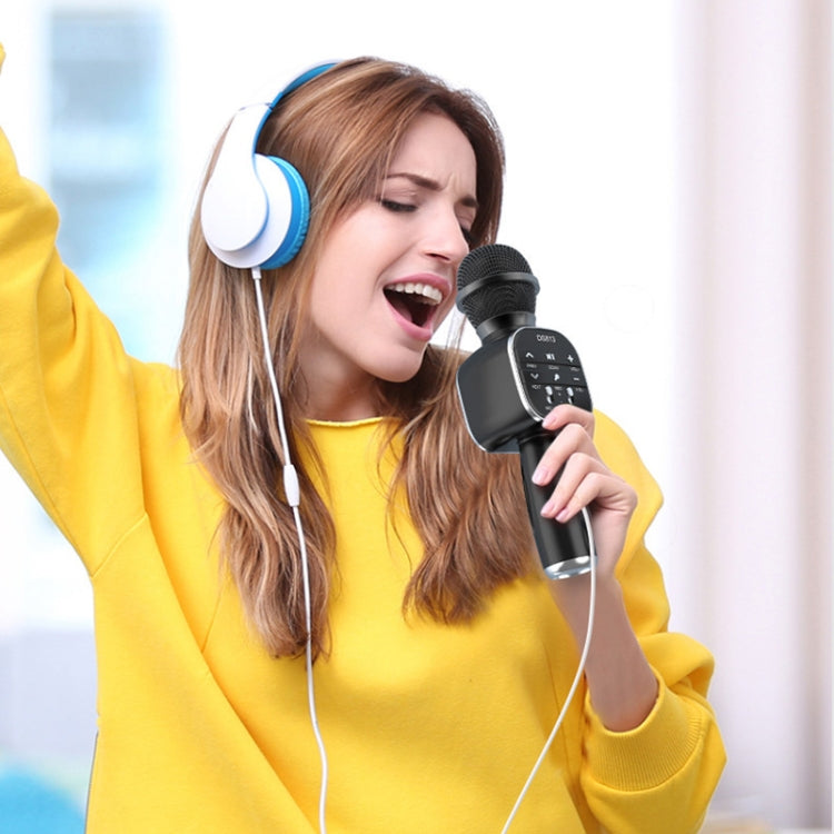 DS813 Live Wireless Bluetooth Microphone(Pink) - Microphone by buy2fix | Online Shopping UK | buy2fix