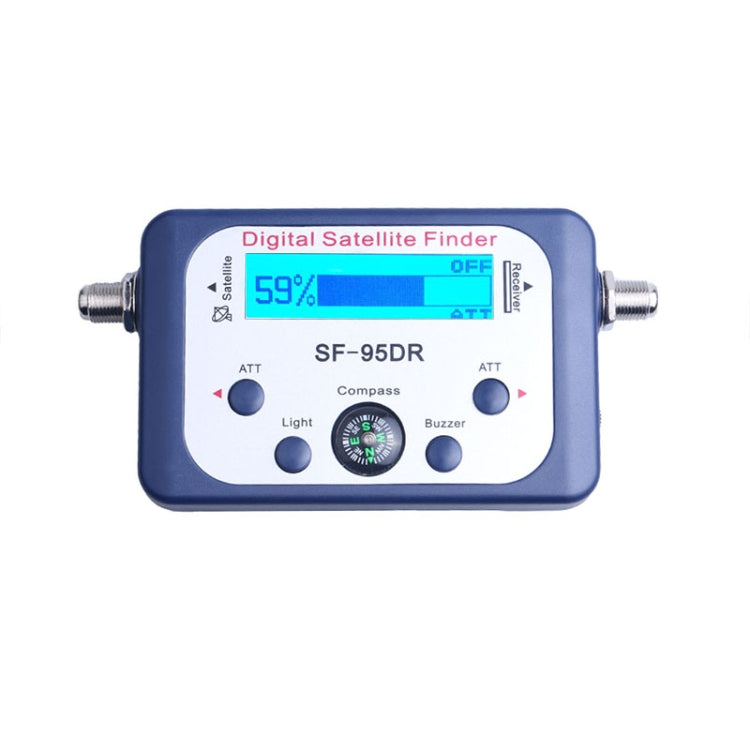SF-95DR Satellite Finder TV Signal Receiver With Compass - Satellite Finder by buy2fix | Online Shopping UK | buy2fix