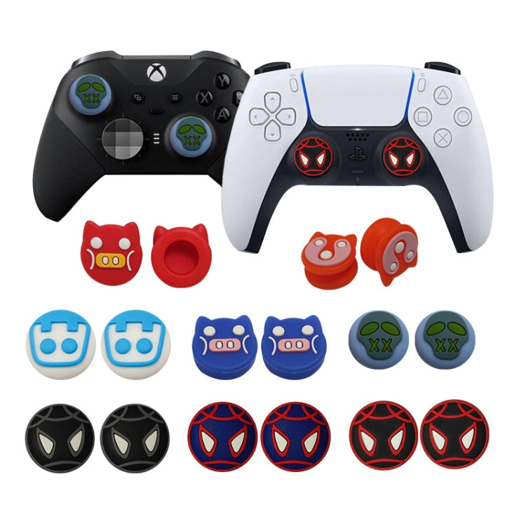 2 Sets ToyiLuya Rocker Protection Cap Left and Right Handle Silicone Caps for PS4/PS5(Set 6) by null