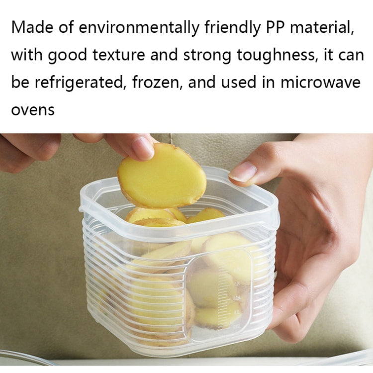 A2958 Chopped Onion Garlic Refrigerator Preservation Box with Lid, Specification: 6-pieces / Sets - Preservation Supplies by buy2fix | Online Shopping UK | buy2fix