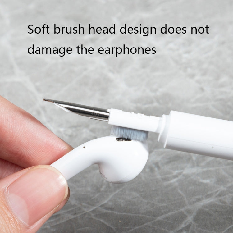 Multifunctional Bluetooth Headset Cleaning Pen(White) - Other Accessories by buy2fix | Online Shopping UK | buy2fix