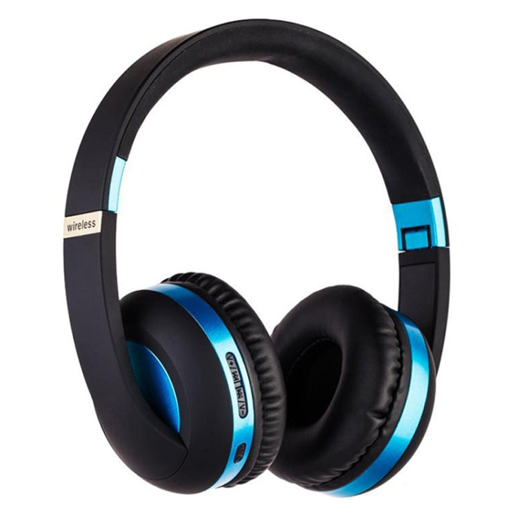 MH4 Mobile Phone Subwoofer Wireless Bluetooth Sports Headset(Blue) - Headset & Headphone by buy2fix | Online Shopping UK | buy2fix