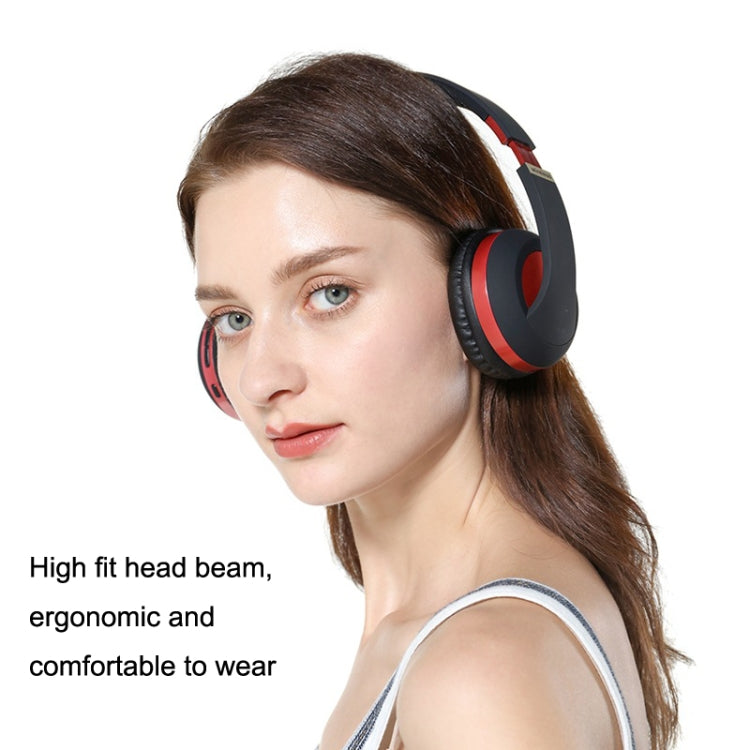 MH4 Mobile Phone Subwoofer Wireless Bluetooth Sports Headset(Blue) - Headset & Headphone by buy2fix | Online Shopping UK | buy2fix