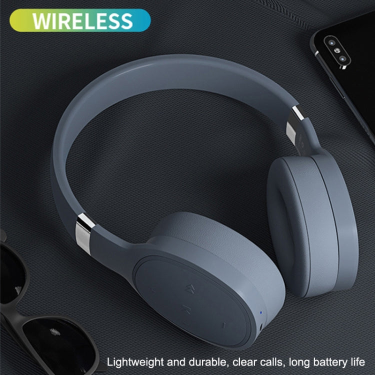 VJ087 Folding Wireless Sports Bluetooth Gaming Headset(Blue) - Headset & Headphone by buy2fix | Online Shopping UK | buy2fix
