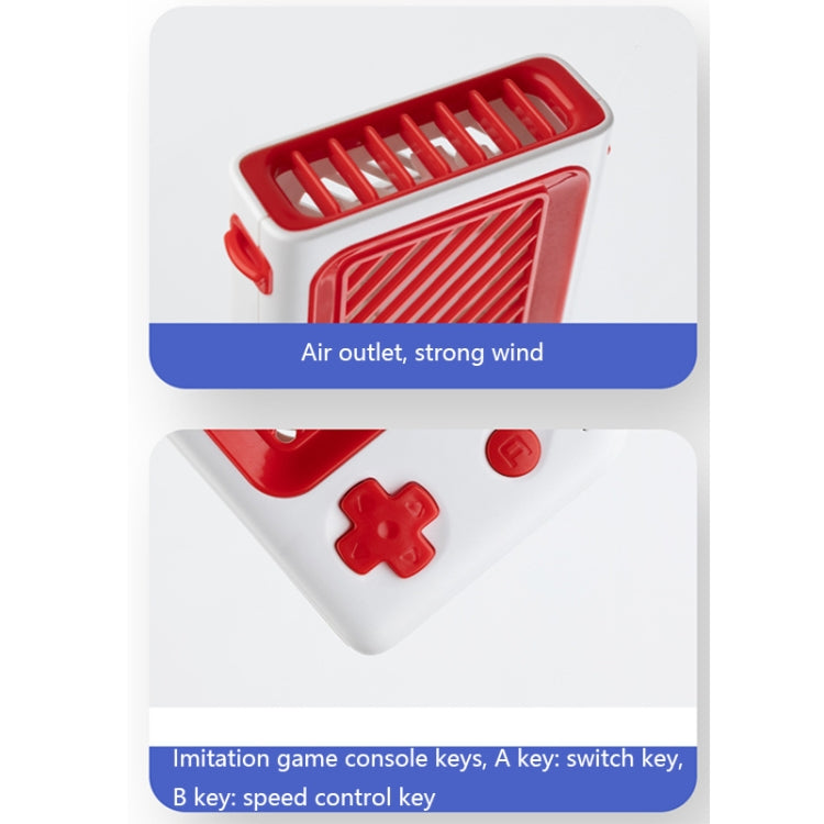 PROFAN XH008 USB Hanging Game Console Shape Fan with Bracket, Style: Basic Type (Red) - Electric Fans by PROFAN | Online Shopping UK | buy2fix