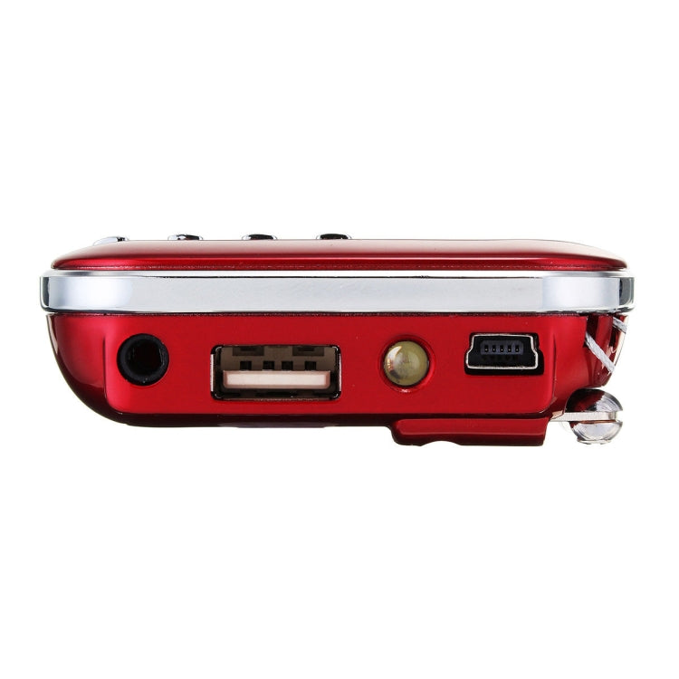 L-218AM MP3 Radio Speaker Player Support TF Card USB with LED Flashlight Function(White) - Consumer Electronics by buy2fix | Online Shopping UK | buy2fix
