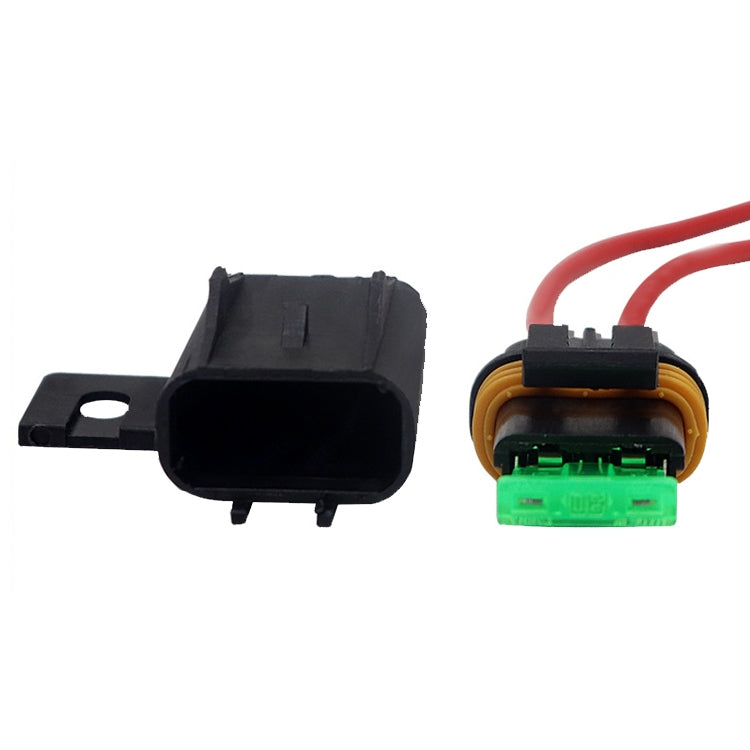 Car Slice Fuse Holder Waterproof Fuse Box Tape Line Fuse Box(Insurance Box With No.12 Cable) - Fuse by buy2fix | Online Shopping UK | buy2fix