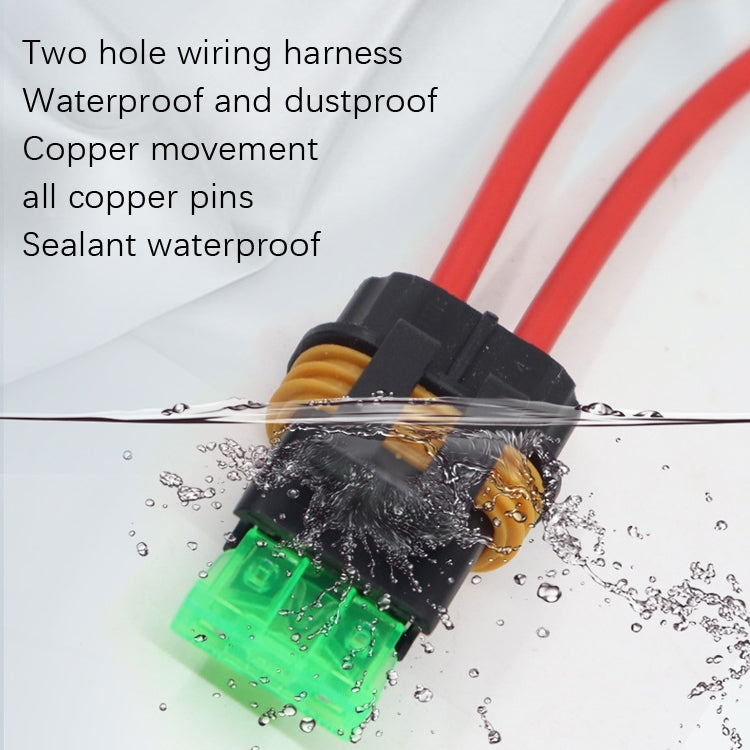 Car Slice Fuse Holder Waterproof Fuse Box Tape Line Fuse Box(Insurance Box With No.12 Cable) - Fuse by buy2fix | Online Shopping UK | buy2fix