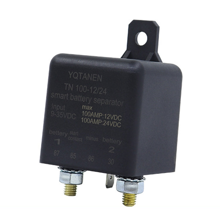 YQTANEN Small Volume Wide Voltage Dual Battery Isolator, Current: 100A - Relays by buy2fix | Online Shopping UK | buy2fix