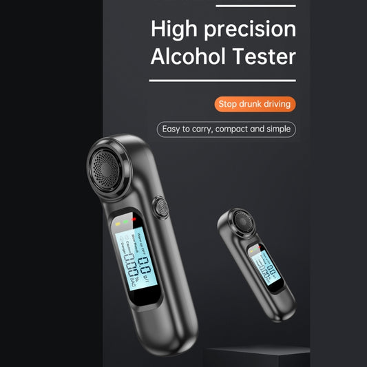 AM01 USB Rechageable Alcohol Tester Handheld Digital Alcohol Breath Tester(English Model) by buy2fix
