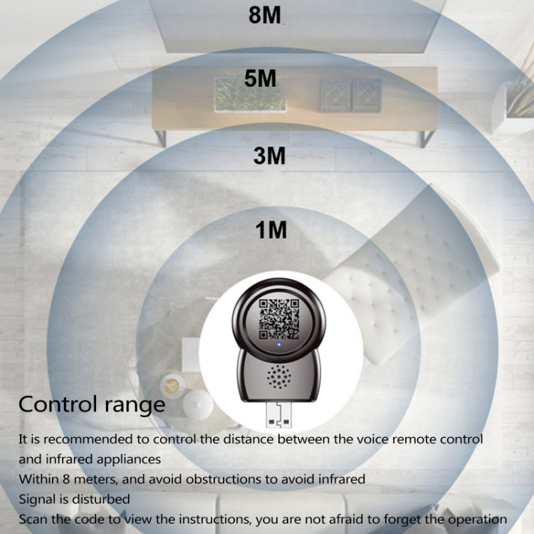 SL06 Intelligent Voice Remote Control For Infrared Home Appliance(English Version) - Universal by buy2fix | Online Shopping UK | buy2fix