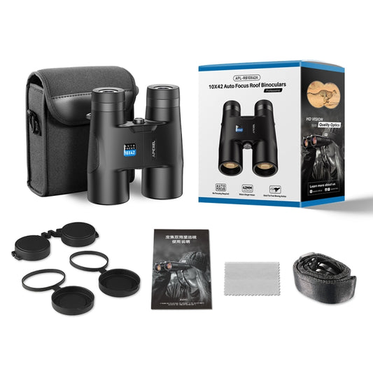 APEXEL 10x42 Fixed Focus Binoculars Autofocus Telescope(Black) - Binoculars by APEXEL | Online Shopping UK | buy2fix