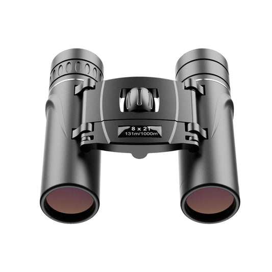 APEXEL 8 x 21 Zoom Binoculars Telephoto 3000m Long Distance Foldable HD Mini Telescope(Black) by APEXEL