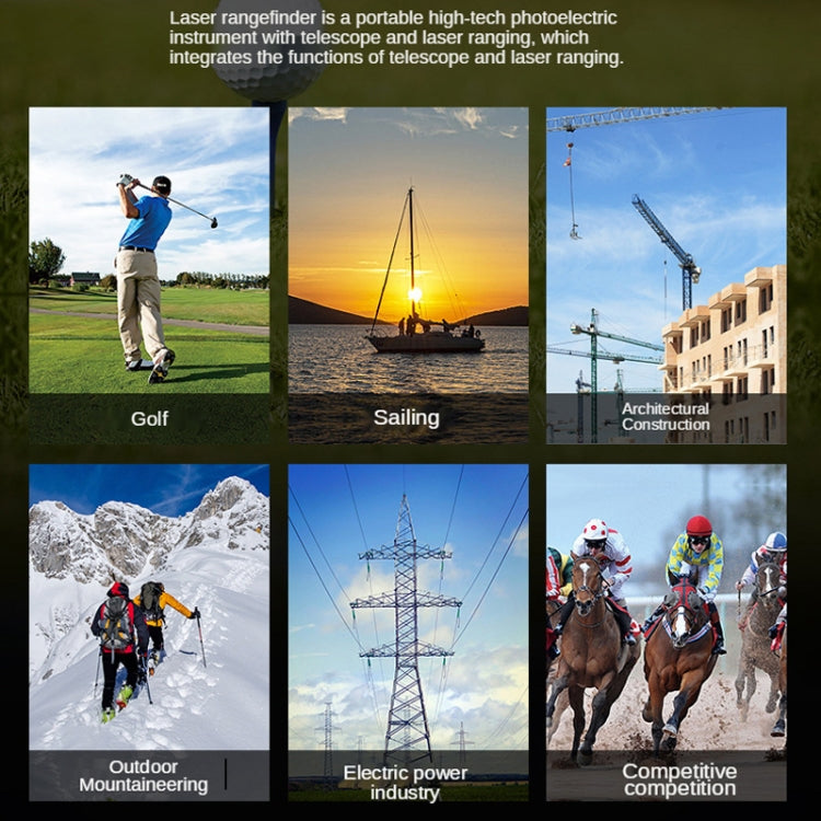 APEXEL 1200m Golf Laser Infrared Telescope Rangefinder by APEXEL