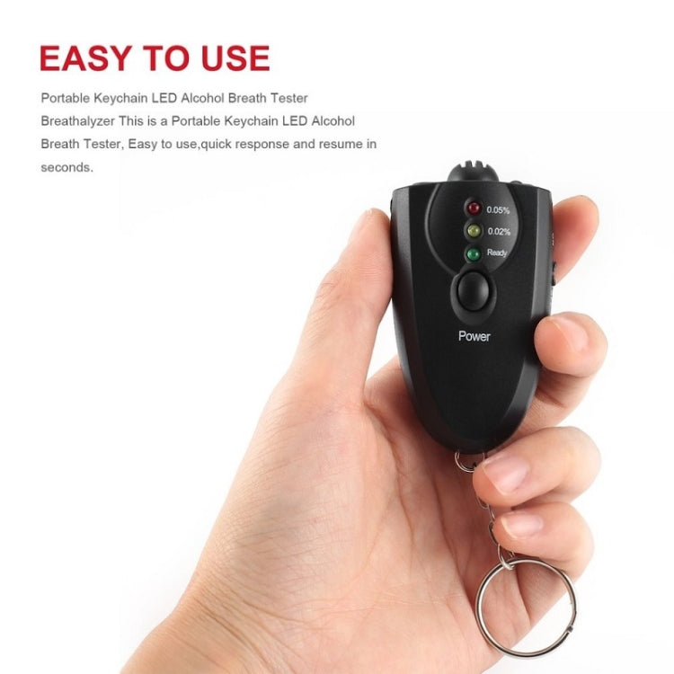 Car Portable Mini LED Air Blow Alcohol Tester(Without Battery) - Breath Alcohol Tester by buy2fix | Online Shopping UK | buy2fix