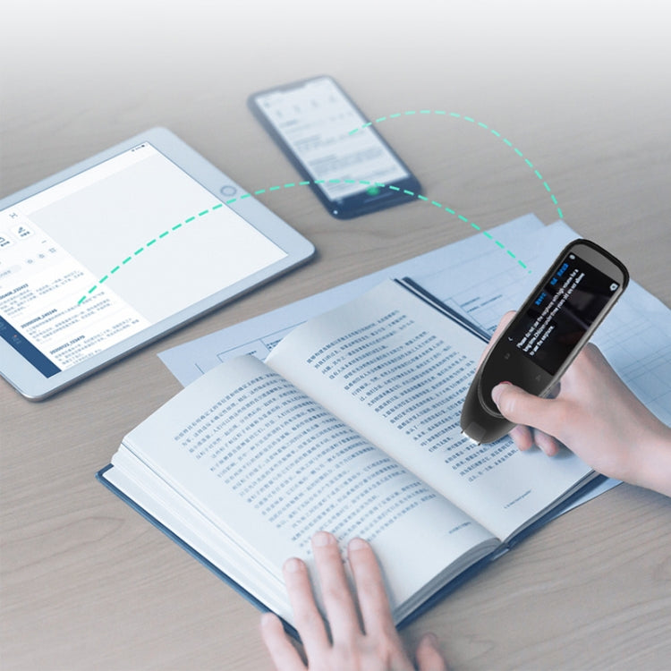 S50 Smart Text Scanning Translation Pen(Blue) - by buy2fix | Online Shopping UK | buy2fix
