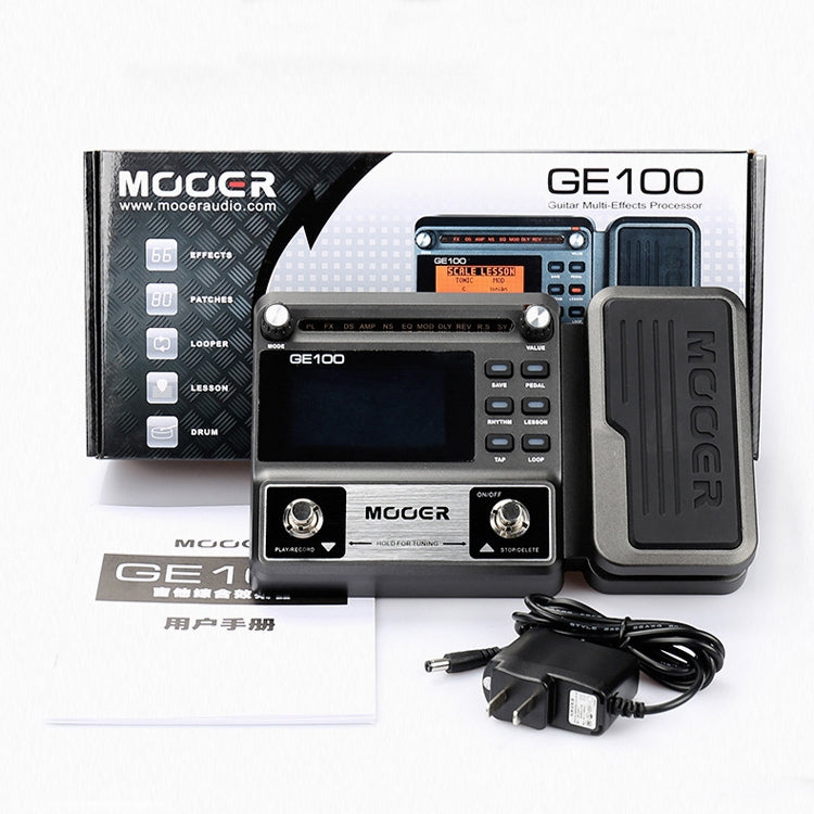 MOOER Electric Guitar Integrated Effect Recording 180s, CN Plug(GE100) - Guitar Tuner Accessories by buy2fix | Online Shopping UK | buy2fix