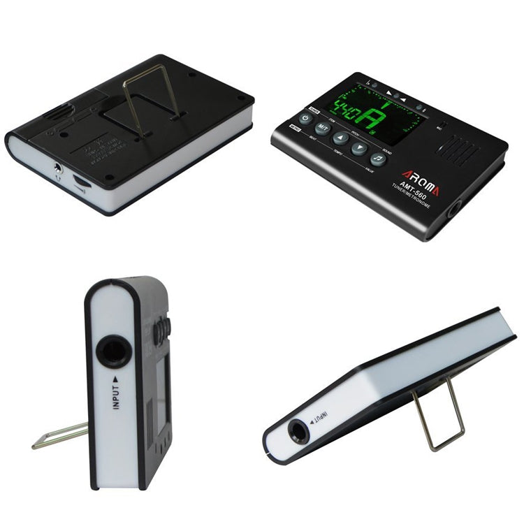 ROM Electronic Metronome Rhythm Acoustic Guitar Tuner(AMT-560) - String Instrument Accessories by buy2fix | Online Shopping UK | buy2fix