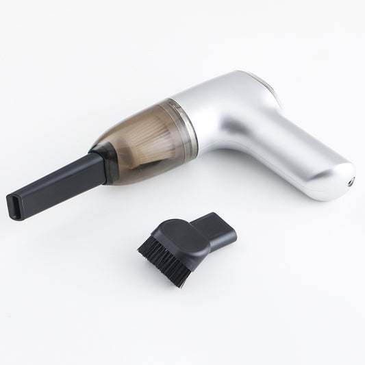 Home Handheld Desktop Cleaning Wireless Vacuum Cleaner Small Powerful Car Vacuum Cleaner(Silver) - Vacuum Cleaner by buy2fix | Online Shopping UK | buy2fix