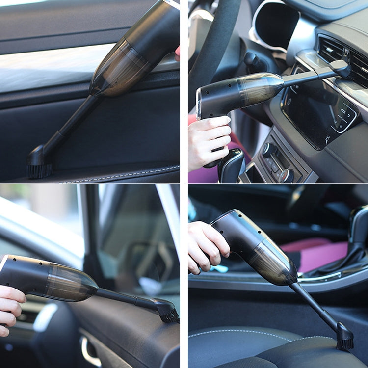 Home Handheld Desktop Cleaning Wireless Vacuum Cleaner Small Powerful Car Vacuum Cleaner(Silver) - Vacuum Cleaner by buy2fix | Online Shopping UK | buy2fix