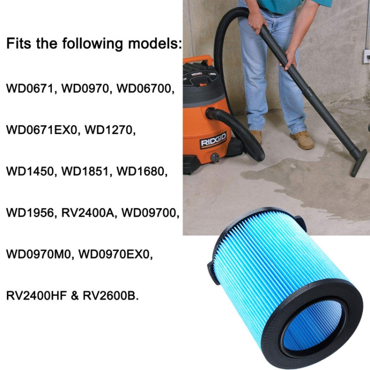 Vacuum Cleaner Filter Accessories for VF5000 / WD1450 / WD0970 / WD1270 / WD09700 / WD06700 - Other Accessories by buy2fix | Online Shopping UK | buy2fix