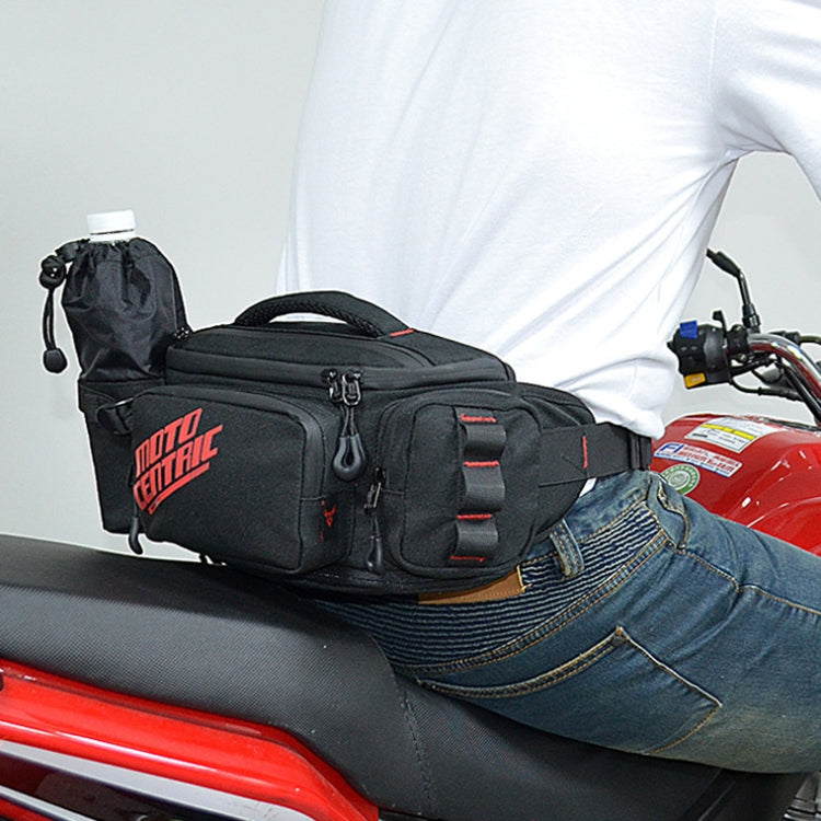 MOTOCENTRIC 11-MC-0112 Multifunctional Motorcycle Riding Messenger Waist Bag(Red) by MOTOCENTRIC