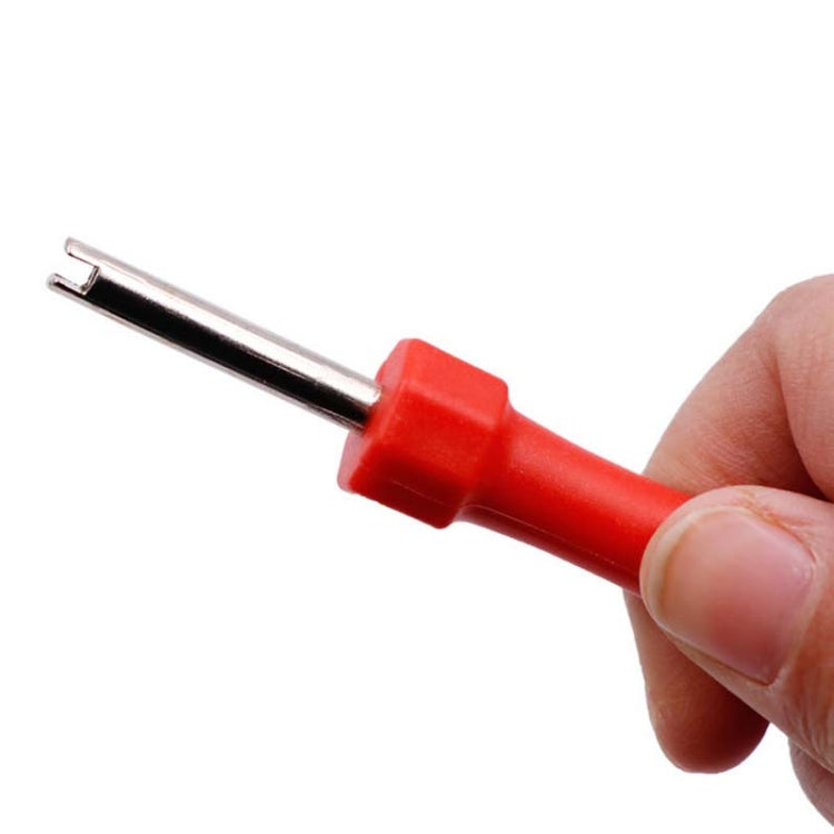 10 PCS Car Tire Electric Vehicle Valve Cap Bicycle Valve Core Switch, Style: Single Head Short - Hand Tool Sets by buy2fix | Online Shopping UK | buy2fix
