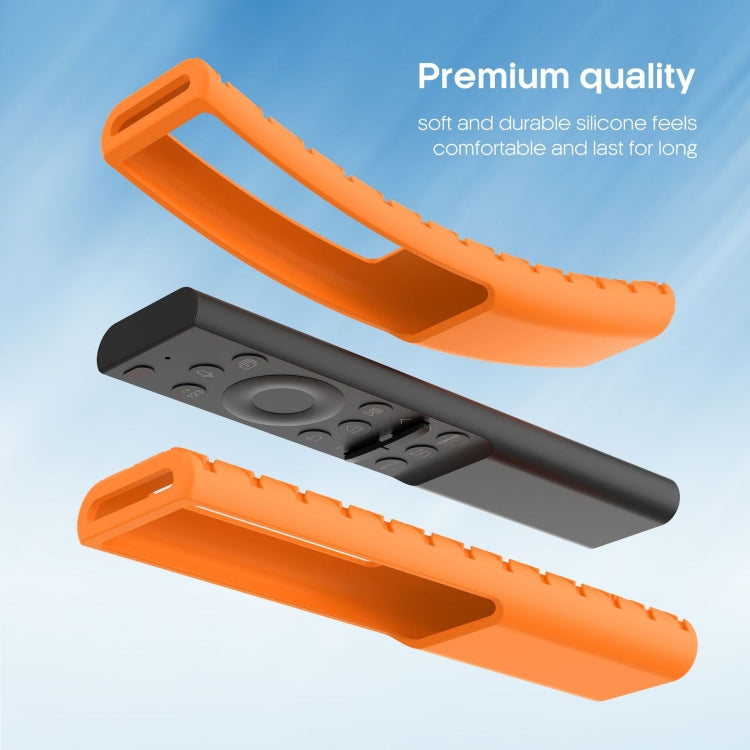 TV Remote Control Silicone Cover for Samsung BN59 Series(Orange) - Remote Control Covers by buy2fix | Online Shopping UK | buy2fix
