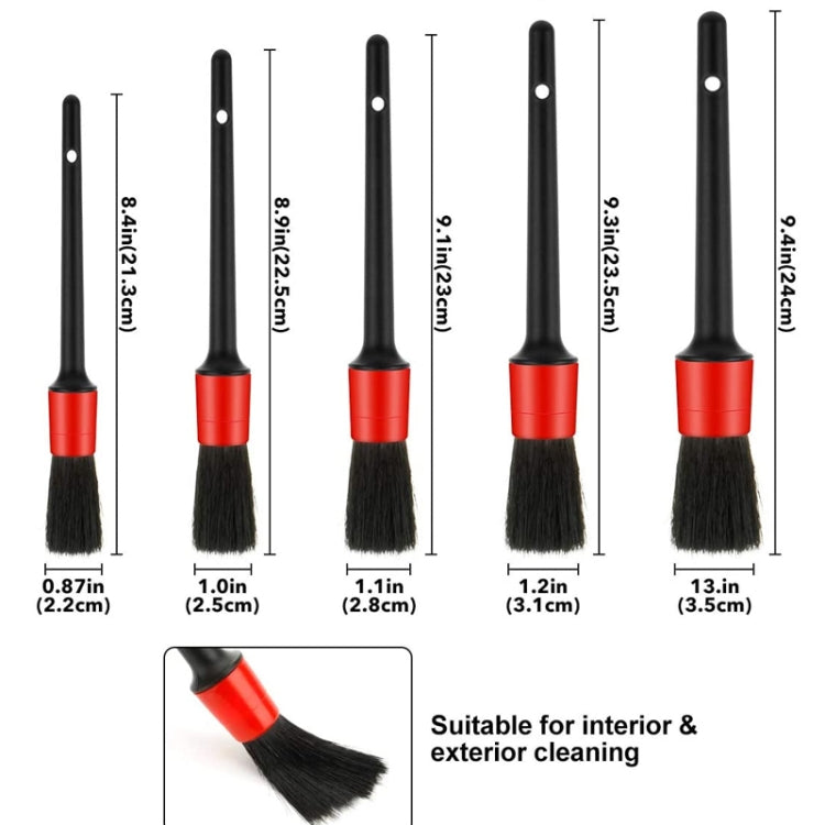 15 PCS / Set Car Cleaning Brush Wax Sponge Car Wash Tool Brush - Car washing supplies by buy2fix | Online Shopping UK | buy2fix