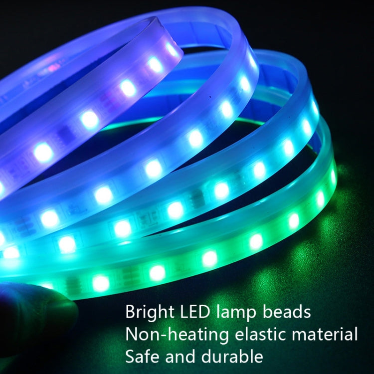 Car LED Streamer Decorative Hood Atmosphere Lights, Style: APP Colorful Light(1.5m) - Decorative Lights by buy2fix | Online Shopping UK | buy2fix