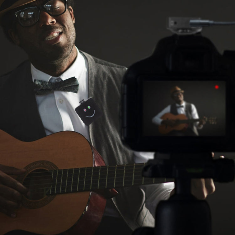 Outdoor Short Video Shooting Noise Reduction Radio Lavalier Microphone Without Bluetooth by buy2fix