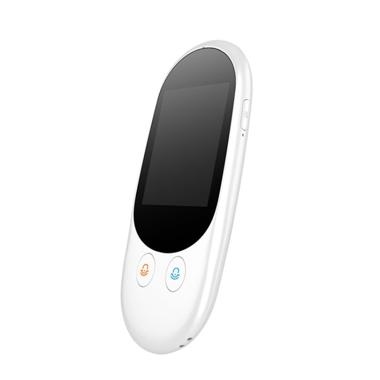 Travel Simultaneous Translator Scanning Recording Intelligent Voice Translator(White) - by buy2fix | Online Shopping UK | buy2fix