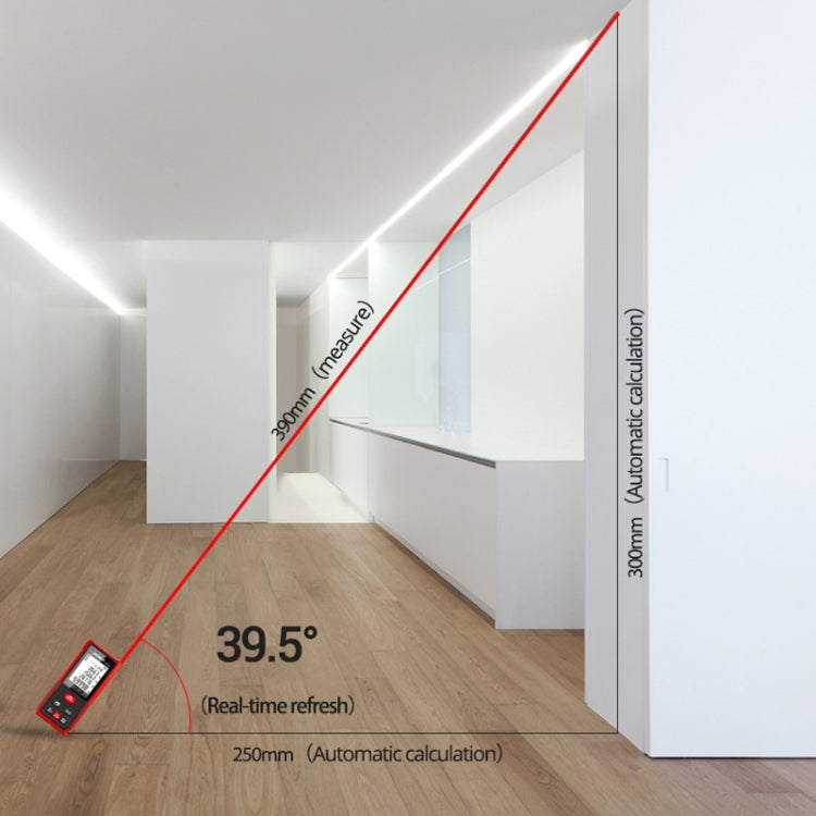 SNDWAY SW-DS70 Handheld Laser Rangefinder Infrared Laser Ruler, Distance: 70m - Laser Rangefinder by SNDWAY | Online Shopping UK | buy2fix