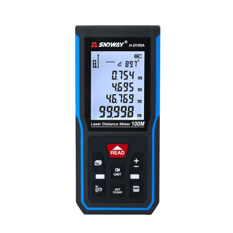 SNDWAY H-D100A Handheld Laser Rangefinder Infrared Measuring Instrument, Distance: 100m - Laser Rangefinder by SNDWAY | Online Shopping UK | buy2fix