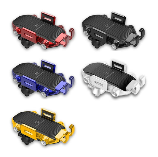 X343 15W Car Wireless Charger Smart Induction Suction Cup Phone Holder(Black) by buy2fix