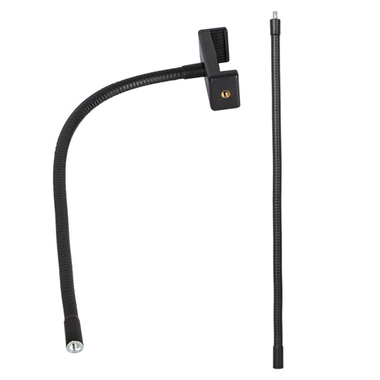 40cm Live Broadcast Bracket Extension Hose Tripod Accessories,Style: Hose+PTZ+Phone Clip - Stand by buy2fix | Online Shopping UK | buy2fix