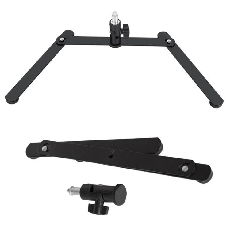 360 Degree Adjustable Metal Overhead Base Desktop Phone Holder,Style: Base+PTZ+Phone Clip - Stand by buy2fix | Online Shopping UK | buy2fix