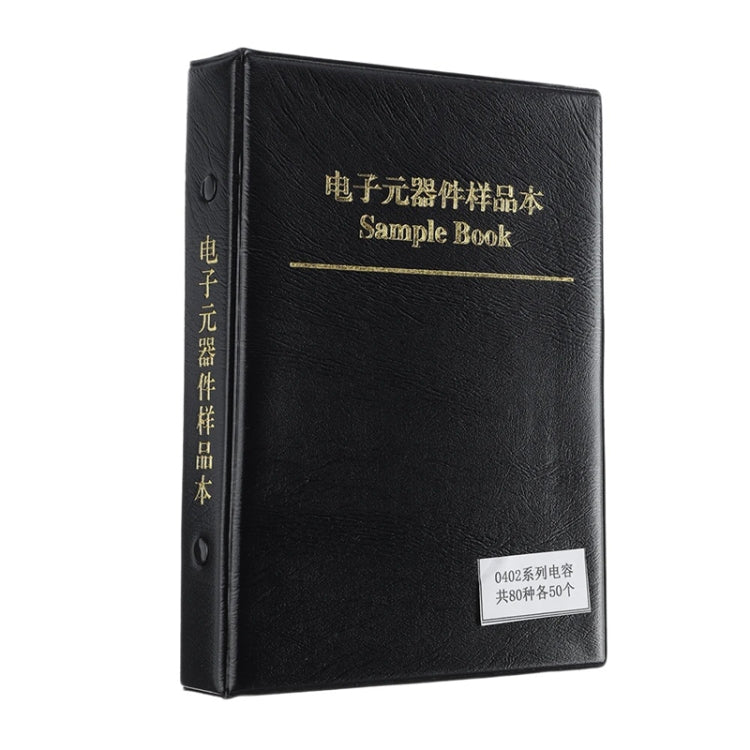0402 SMD Capacitor Electronic Component Sample Book(80 Kinds 50 Each) - Battery & Resistance Tester by buy2fix | Online Shopping UK | buy2fix
