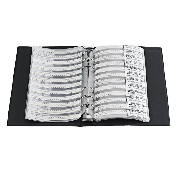 0402 SMD Capacitor Electronic Component Sample Book(80 Kinds 50 Each) - Battery & Resistance Tester by buy2fix | Online Shopping UK | buy2fix