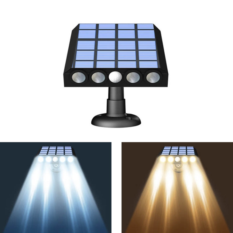 LED Solar Sensing Outdoor Wall Lamp Highlight Smart Simulation Camera Road Light(Cool White 6000K) - Street Lights by buy2fix | Online Shopping UK | buy2fix
