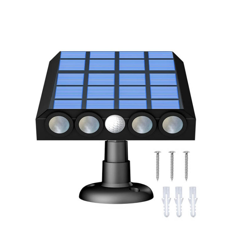 LED Solar Sensing Outdoor Wall Lamp Highlight Smart Simulation Camera Road Light(Cool White 6000K) - Street Lights by buy2fix | Online Shopping UK | buy2fix