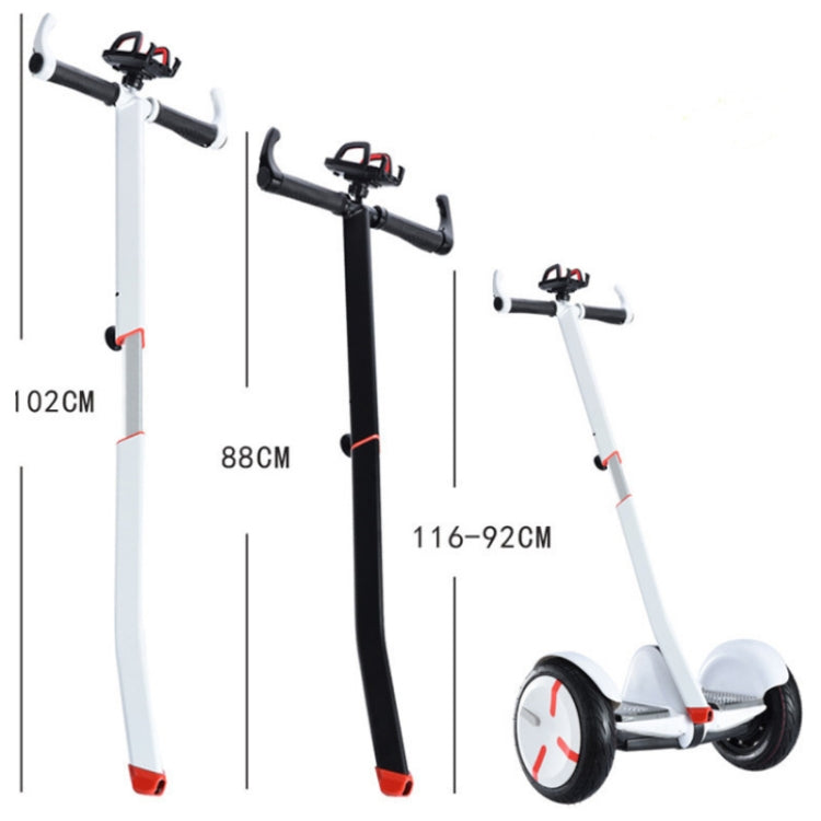Balance Car Retractable And Extended Hand Lever Handle For Ninebot Mini Pro(Black) - Accessories & Parts by buy2fix | Online Shopping UK | buy2fix