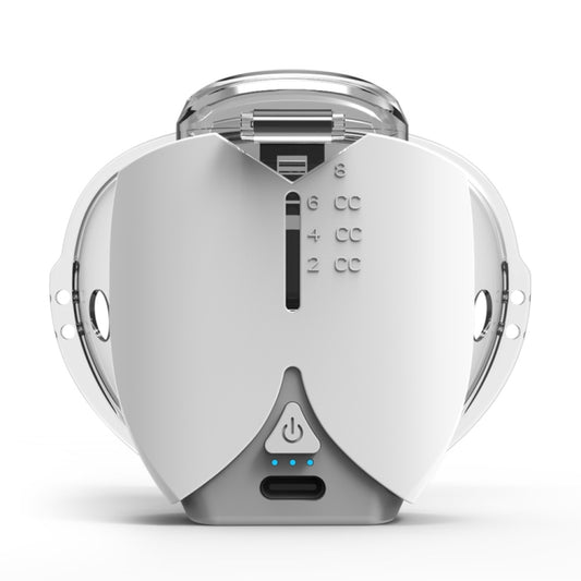 Hands-free Wearable Micro-mesh Nebulizer for Adults and Children ,Style: With EU Plug(Silver White) - Ultrasonic Atomizer by buy2fix | Online Shopping UK | buy2fix