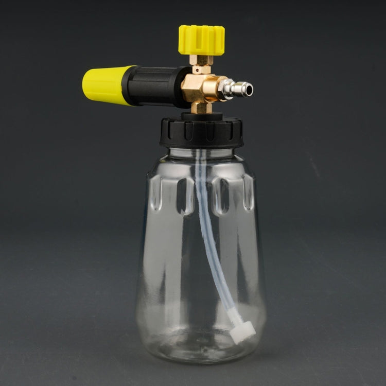 High Pressure Cleaning Machine 1/4 Quick Plug-In Joint Transparent Foam PA Pot(Foam Pot+Joint) - Car washing supplies by buy2fix | Online Shopping UK | buy2fix