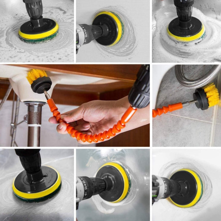 24 PCS / Set Universal Rod Cleaning Dust Removal Polishing Electric Drilling Brush Set - Car washing supplies by buy2fix | Online Shopping UK | buy2fix