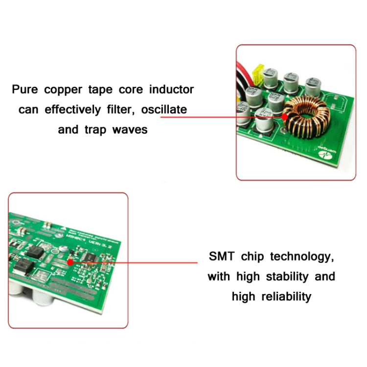 72W 12V To 24V 3A Waterproof Car Voltage Regulator(WG-12S2403) by buy2fix