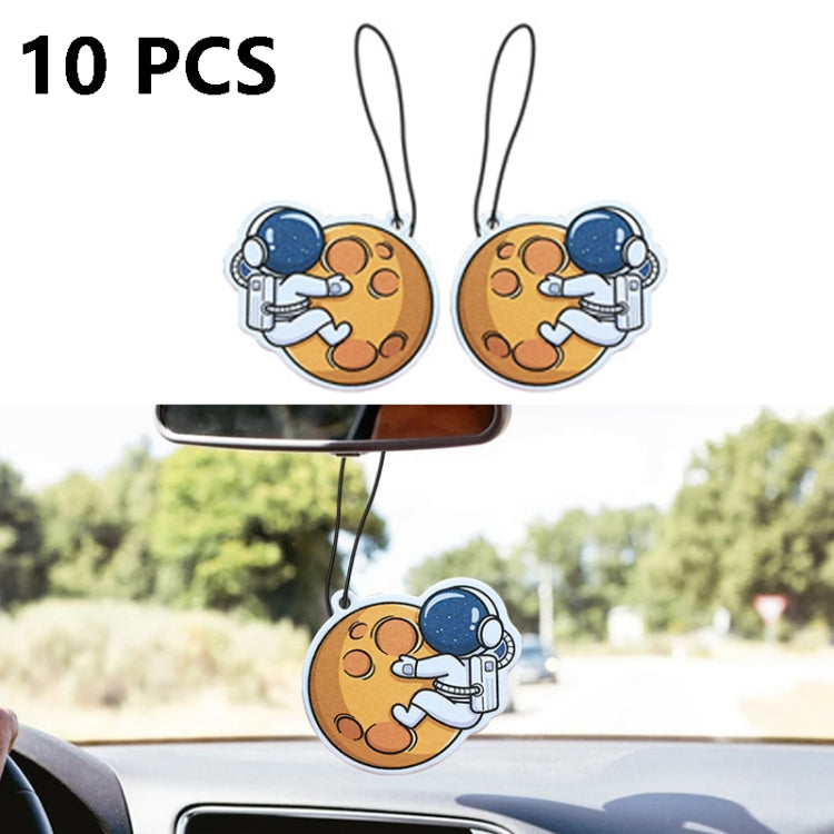 10 PCS Car Perfume Pendant Fragrance Decoration(Planet) - Air Freshener by buy2fix | Online Shopping UK | buy2fix