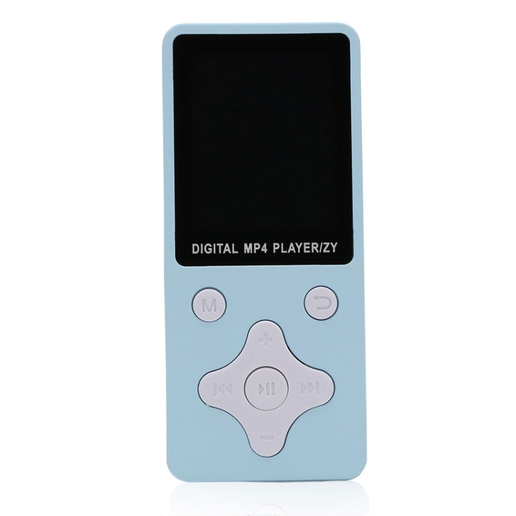 T68 Card Lossless Sound Quality Ultra-thin HD Video MP4 Player(Blue) - MP4 Player by buy2fix | Online Shopping UK | buy2fix