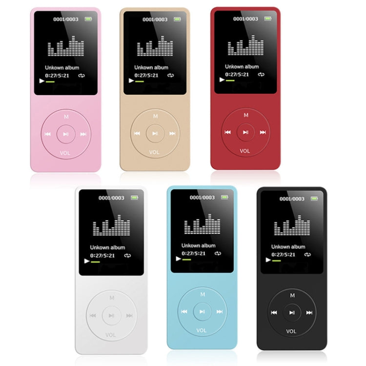 Card Ultra-thin Lossless MP4 Player With Screen(White) - MP4 Player by buy2fix | Online Shopping UK | buy2fix